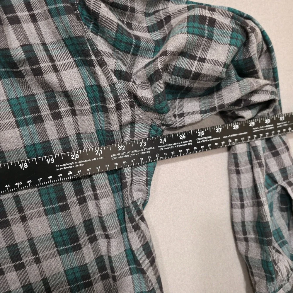 J.‎ Crew Men's Multicolor Plaid Long Sleeve Heavyweight Flannel Size Large